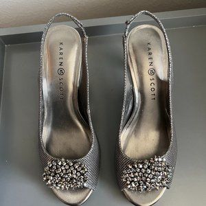 Karen Scott Metallic High Heel